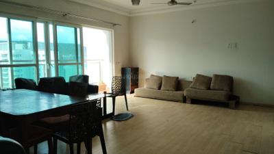 Living Room Image of 1510 Sq.ft 3 BHK Apartment / Flat for rent in Pegasus Megapolis Sangria Towers, Hinjawadi Phase 2 Pune for Rs. 45000