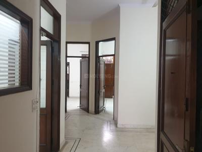 Hall Image of 450 Sq.ft 1 BHK Builder Floor for rent in Khirki Extension New Delhi for Rs. 16500
