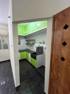 Kitchen Image of 600 Sq.ft 1 BHK Independent House for rent in JP Nagar Bengaluru for Rs. 18000