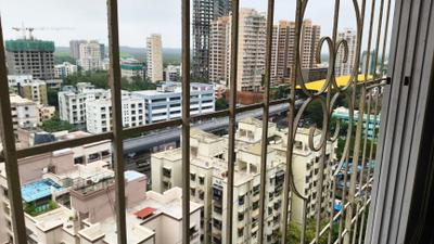 Balcony Image of 1125 Sq.ft 3 BHK Apartment / Flat for rent in Borivali West Mumbai for Rs. 65000