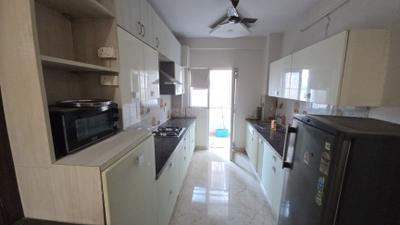 Kitchen Image of 1500 Sq.ft 3 BHK Builder Floor for rent in Vipul World, Sector 48 Gurgaon for Rs. 55000