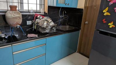 Kitchen Image of 1500 Sq.ft 3 BHK Apartment / Flat for sale in Praneeth Pranav Flora, Suraram Hyderabad for Rs. 12000000