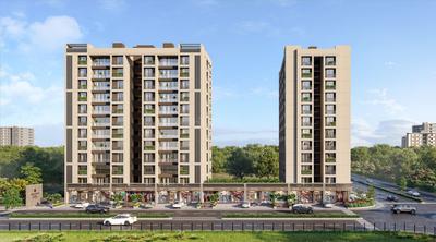 Image of 2070 Sq.ft 3 BHK Apartment / Flat for sale in Randesan, Gandhinagar for Rs. 9000000