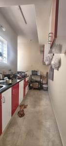 Kitchen Image of 700 Sq.ft 2 BHK Builder Floor for rent in Kasturi Nagar Bengaluru for Rs. 28000