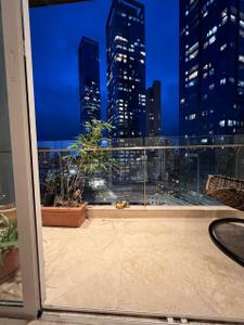 Balcony Image of 1500 Sq.ft 4 BHK Apartment / Flat for sale in Runwal Reserve, Worli Mumbai for Rs. 102500000