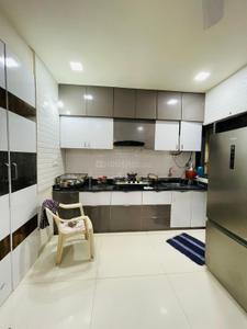 Kitchen Image of 1530 Sq.ft 3 BHK Apartment / Flat for sale in KD Vishakha Elysium, Tragad Ahmedabad for Rs. 8000000