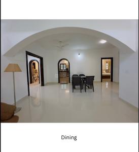 Hall Image of 3000 Sq.ft 4 BHK Villa for rent in Porvorim Goa for Rs. 230000