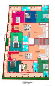 Image of 1800 Sq.ft 4 BHK Builder Floor for sale in Rajendra Nagar, Ghaziabad for Rs. 18500000