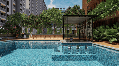 Image of 1005 Sq.ft 2 BHK Apartment / Flat for sale in Kohinoor Central Park Phase II, Maan, Pune for Rs. 7981000