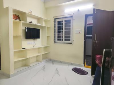 Living Room Image of 795 Sq.ft 1 BHK Apartment / Flat for rent in Kondapur Hyderabad for Rs. 22000