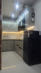 Kitchen Image of 660 Sq.ft 2 BHK Builder Floor for rent in Saarthi Affordable Homes, Uttam Nagar New Delhi for Rs. 26000