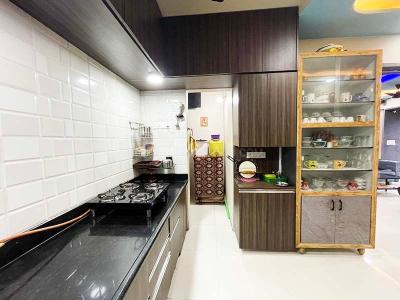 Kitchen Image of 1665 Sq.ft 3 BHK Apartment / Flat for sale in Eklingji Radhe Skyline, Sanand Ahmedabad for Rs. 7151000