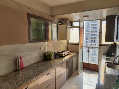 Kitchen Image of 1200 Sq.ft 2.5 BHK Apartment / Flat for sale in Gee Cee Cloud 36, Ghansoli Navi Mumbai for Rs. 25500000