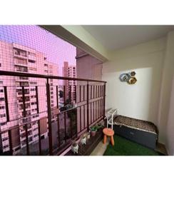 Balcony Image of 1350 Sq.ft 3 BHK Apartment / Flat for rent in SNN Raj Serenity Phase 2, Akshayanagar Bengaluru for Rs. 45000