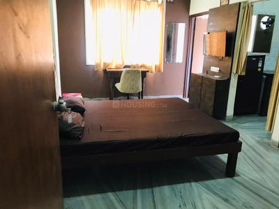 Bedroom Image of 400 Sq.ft 1 RK Builder Floor for rent in Mahalakshmi Nagar Indore for Rs. 10000