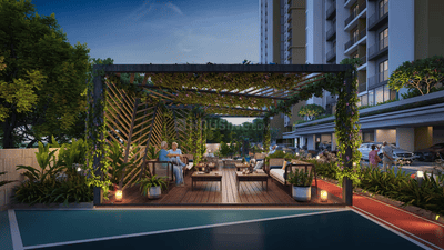 Image of 670 Sq.ft 1 BHK Apartment / Flat for sale in Krishna Trident, Kalyan East, Kalyan for Rs. 4500000