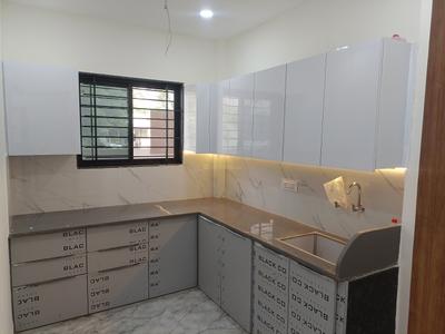 Kitchen Image of 1450 Sq.ft 3 BHK Independent House for sale in Bhicholi Mardana Indore for Rs. 7000000