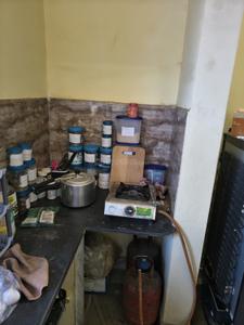 Kitchen Image of 480 Sq.ft 1 BHK Apartment / Flat for rent in Purba Barisha Kolkata for Rs. 10000