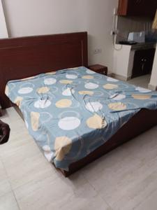 Bedroom Image of 650 Sq.ft 1.5 BHK Builder Floor for rent in Sector 52A Gurgaon for Rs. 21000