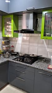 Kitchen Image of 1325 Sq.ft 2 BHK Apartment / Flat for sale in Mohtisham Canopy, Urwa Mangalore for Rs. 12000000