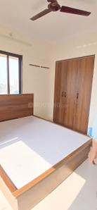 Bedroom Image of 575 Sq.ft 1 BHK Apartment / Flat for rent in Unnati Woods Phase 7, Kasarvadavali Thane for Rs. 25000