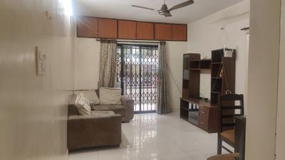 Living Room Image of 820 Sq.ft 2 BHK Apartment / Flat for rent in Gulmohar City, Kharadi Pune for Rs. 31000