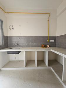 Kitchen Image of 666 Sq.ft 2 BHK Apartment / Flat for rent in Ashish Govardhan Heights, Jaisinghpura Jaipur for Rs. 13000