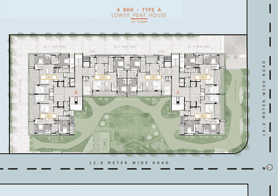 Image of 4646 Sq.ft 4 BHK Apartment / Flat for sale in Aaron Elinor 108, Thaltej, Ahmedabad for Rs. 44700000