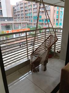 Balcony Image of 1152 Sq.ft 3 BHK Apartment / Flat for sale in Dharti Exotica, Chandkheda Ahmedabad for Rs. 8400000