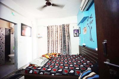Bedroom Image of 1800 Sq.ft 3 BHK Apartment / Flat for sale in Sargasan Gandhinagar for Rs. 6600000