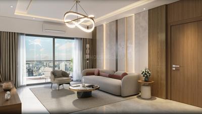 Living Room Image of 930 Sq.ft 2 BHK Apartment / Flat for sale in Shapoorji Pallonji Joyville Hinjawadi I Phase 1, Bhoirwadi Pune for Rs. 8500000