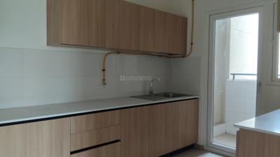 Kitchen Image of 500 Sq.ft 1 RK Apartment / Flat for rent in Bhartiya Nikoo Homes 4, Tirumanahalli Bengaluru for Rs. 35000