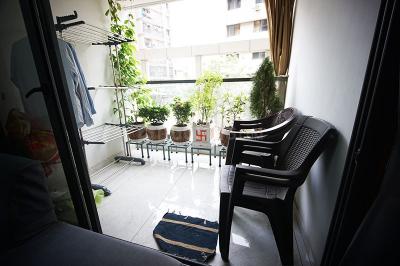Balcony Image of 1350 Sq.ft 2 BHK Apartment / Flat for sale in Nikol Ahmedabad for Rs. 5500000