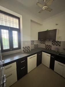 Kitchen Image of 1050 Sq.ft 3 BHK Builder Floor for sale in Durgapura Jaipur for Rs. 6500000