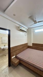 Bedroom Image of 850 Sq.ft 1 RK Builder Floor for rent in Malviya Nagar Jaipur for Rs. 16000
