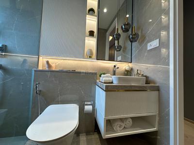 Bathroom Image of 1263 Sq.ft 3 BHK Apartment / Flat for sale in L And T The Gateway, Sewri Mumbai for Rs. 65000000