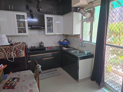 Kitchen Image of 840 Sq.ft 2 BHK Apartment / Flat for sale in Aditya Urban Homes, Bamheta Village Ghaziabad for Rs. 4700000