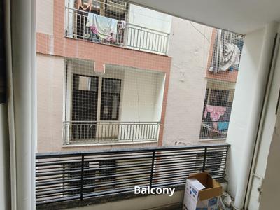 Balcony Image of 1100 Sq.ft 3 BHK Builder Floor for rent in Nai Basti Dundahera Ghaziabad for Rs. 15000