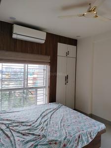 Bedroom Image of 1400 Sq.ft 3 BHK Apartment / Flat for rent in Unimark Springfield Elite I, Rajarhat Kolkata for Rs. 35000