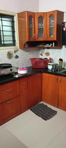 Kitchen Image of 1305 Sq.ft 3 BHK Apartment / Flat for rent in Lakshmi Vijaya Nagar, Velachery Chennai for Rs. 43000