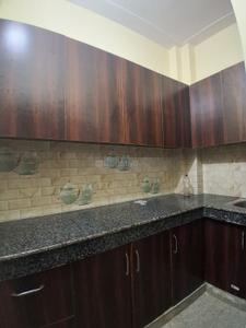 Kitchen Image of 450 Sq.ft 1 RK Builder Floor for rent in Palam New Delhi for Rs. 7500
