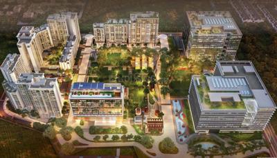 Image of 1670 Sq.ft 3 BHK Apartment / Flat for sale in Godrej River Crest, Kharadi, Pune for Rs. 20700000
