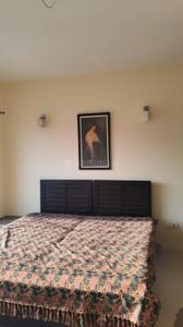 Bedroom Image of 1500 Sq.ft 2 BHK Builder Floor for rent in Sector 46 Noida for Rs. 37000