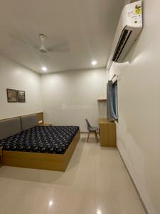 Bedroom Image of 1500 Sq.ft 1 BHK Apartment / Flat for rent in Mahalakshmi Nagar Indore for Rs. 25000