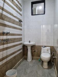 Common Bathroom Image of 650 Sq.ft 2 BHK Builder Floor for sale in Dwarka Mor New Delhi for Rs. 3500000