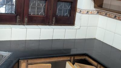 Kitchen Image of 1200 Sq.ft 2 BHK Builder Floor for rent in Choudhary Colony Karnal for Rs. 13000