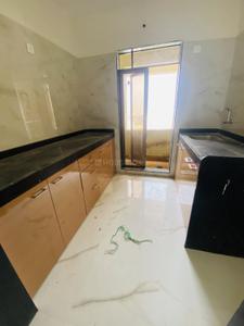 Kitchen Image of 600 Sq.ft 1 BHK Apartment / Flat for rent in Kasarvadavali Thane for Rs. 18000
