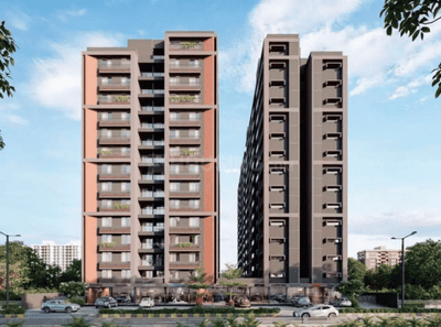 Image of 1811 Sq.ft 3 BHK Apartment / Flat for sale in Pratham Benison, Shela, Ahmedabad for Rs. 6338500