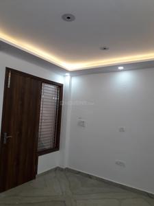 Bedroom Image of 500 Sq.ft 1 BHK Builder Floor for rent in Ramesh Nagar New Delhi for Rs. 18500
