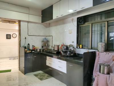 Kitchen Image of 1200 Sq.ft 3 BHK Apartment / Flat for sale in Natu 9 Riviera Hills, Kalwa Thane for Rs. 16000000